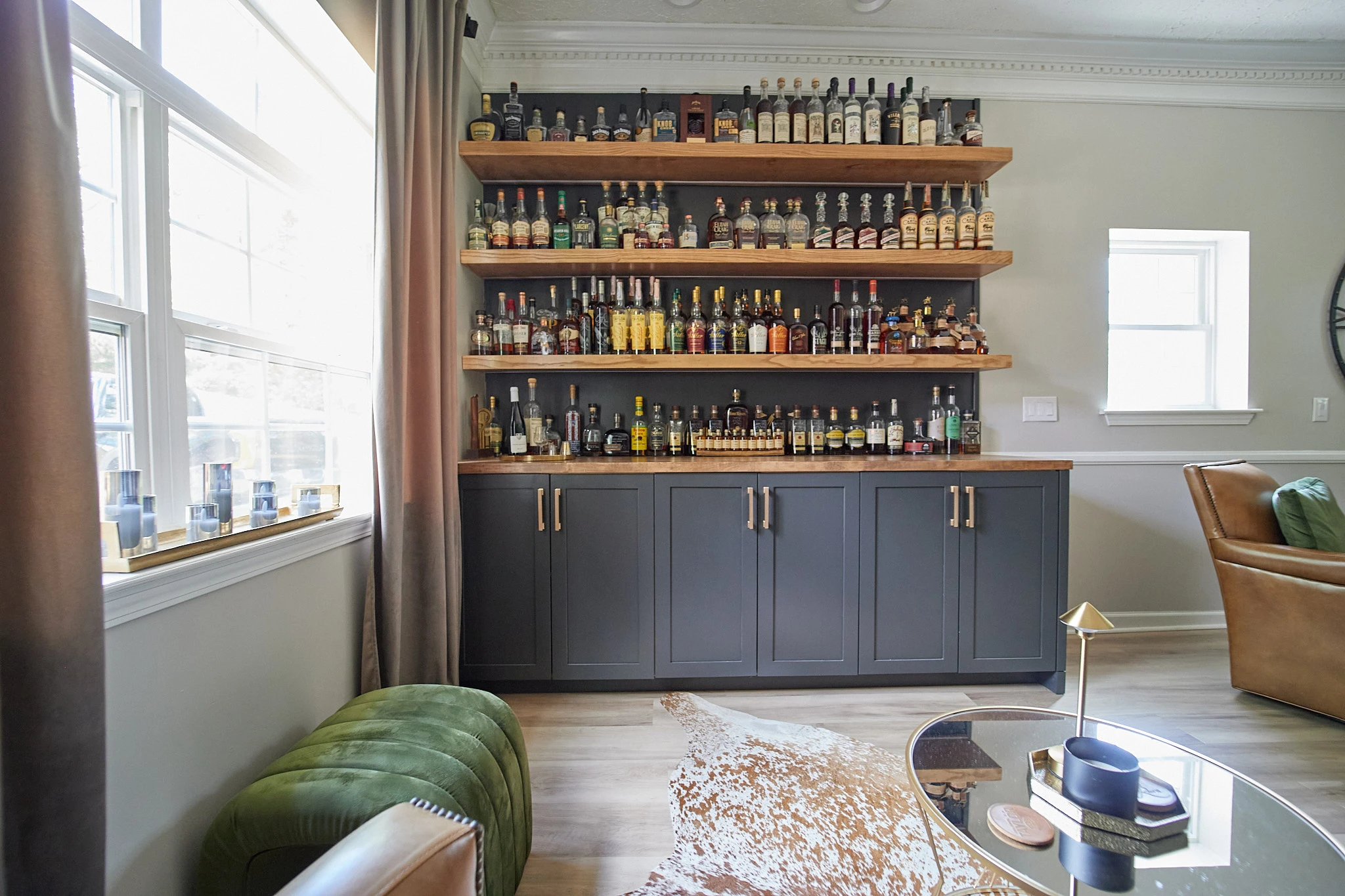Custom Bourbon Bar